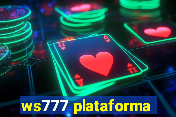 ws777 plataforma